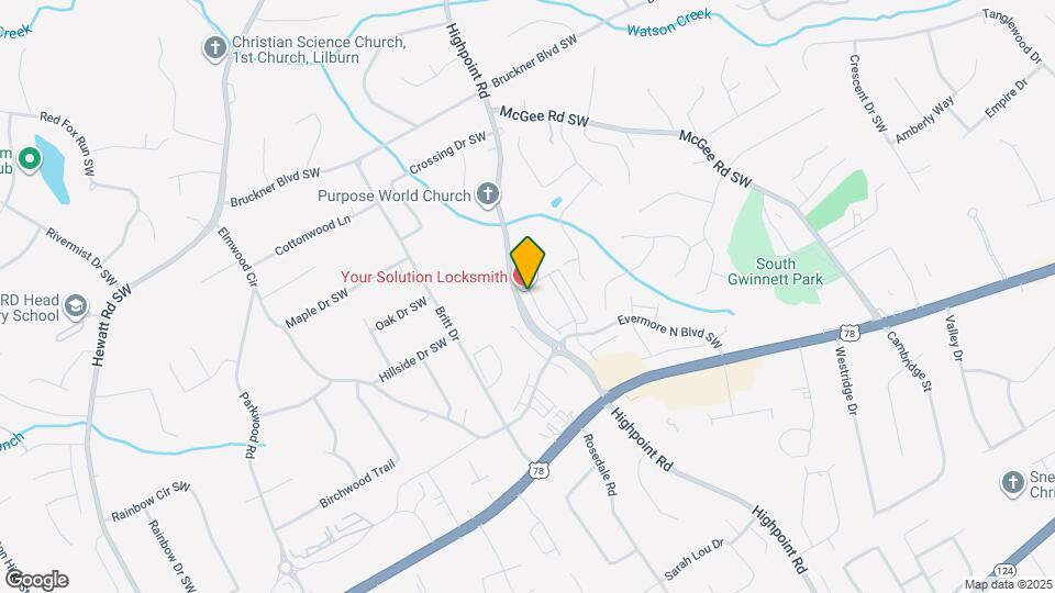 2119 Baywood Tree Ln SW Map and Location Details