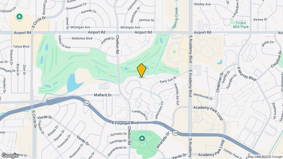 820 Spinner Ct Map and Location Details