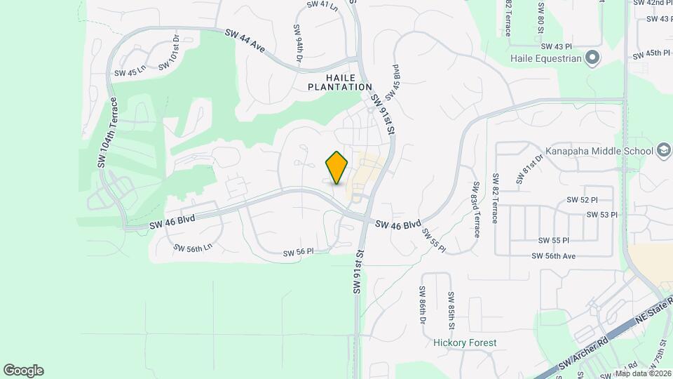 5215 SW 92nd Ct Map and Location Details