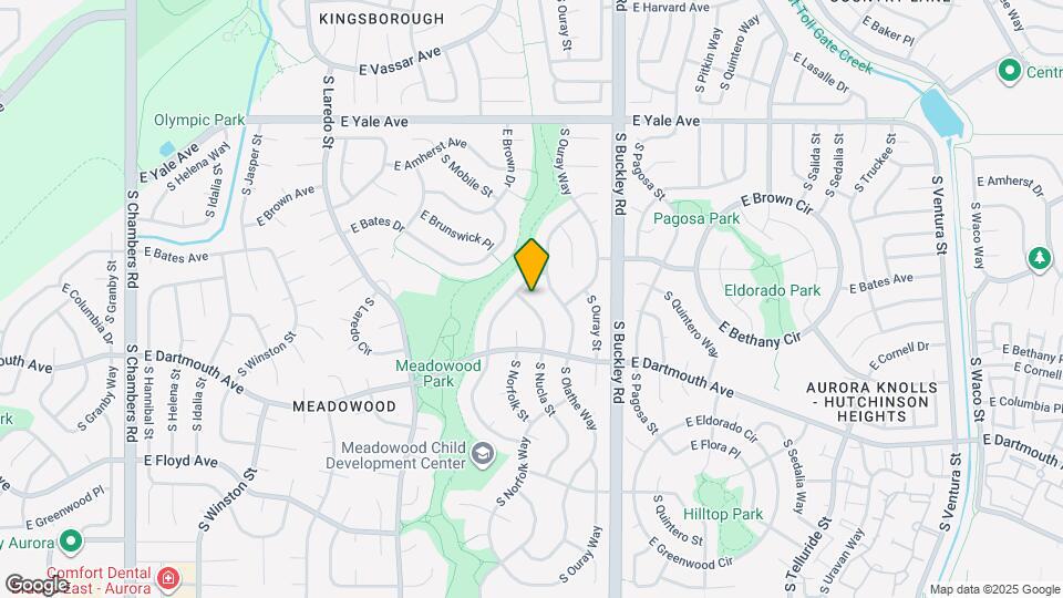 3012 S Nucla St Map and Location Details