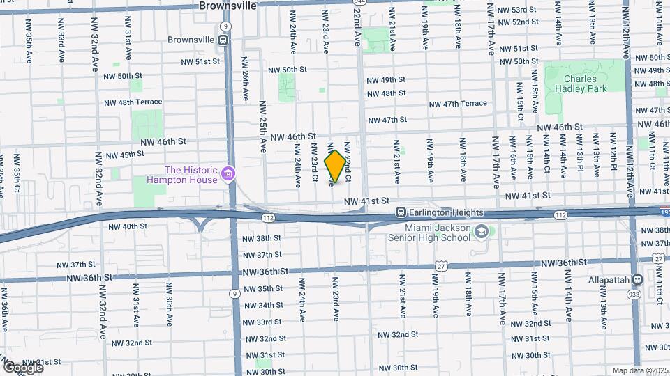 4139 NW 23rd Ave Map and Location Details