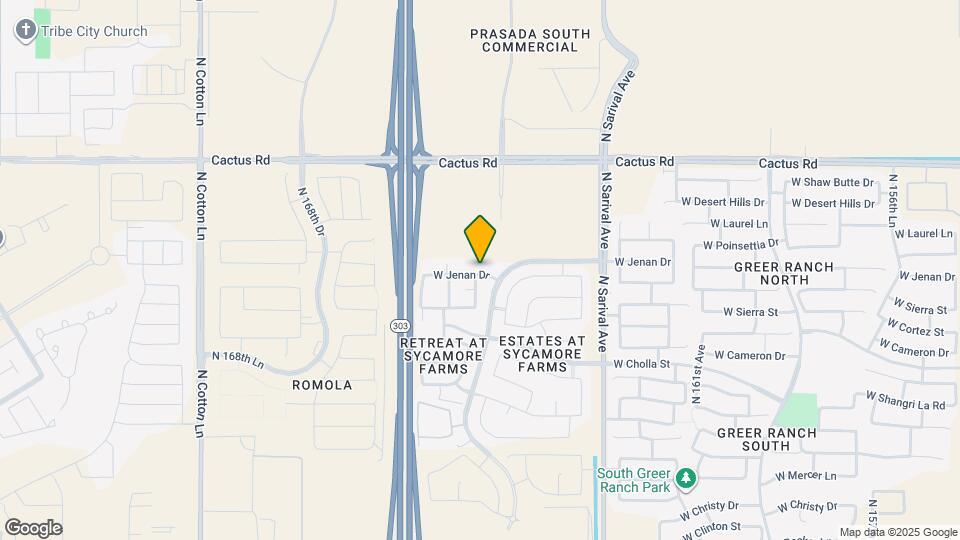 16524 W Jenan Dr Mapa y Detalles de la Ubicación