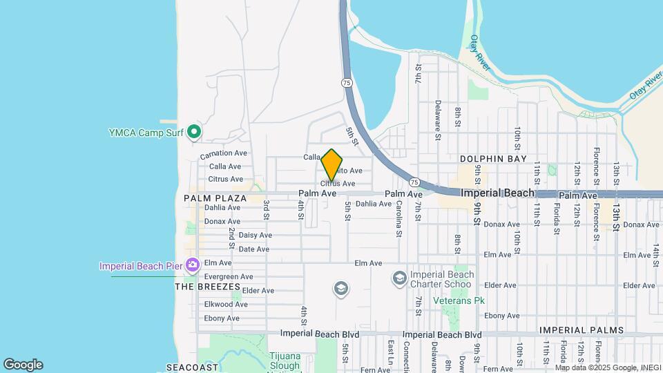 459 Citrus Ave Map and Location Details