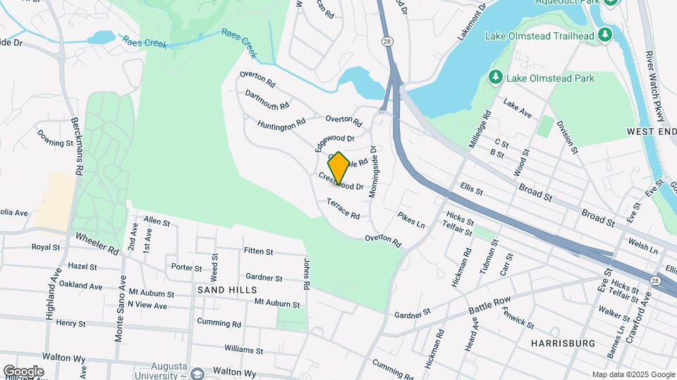 2212 Crestwood Dr Map and Location Details