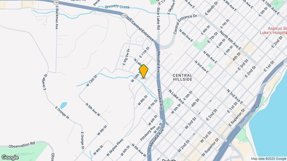 25 W 9th St, Unit 2 Mapa y Detalles de la Ubicación