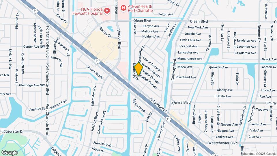 3340 Normandy Dr Map and Location Details