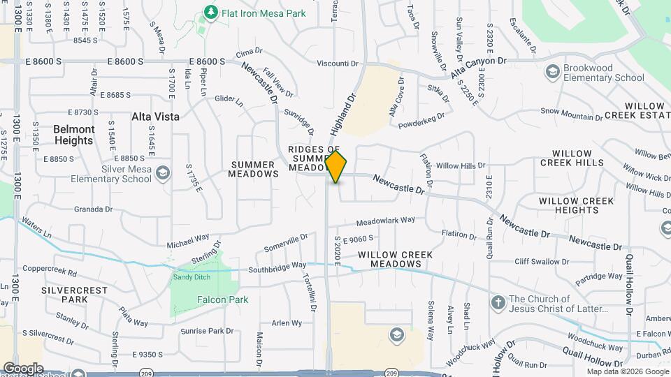 8926 Manchester Ln Map and Location Details