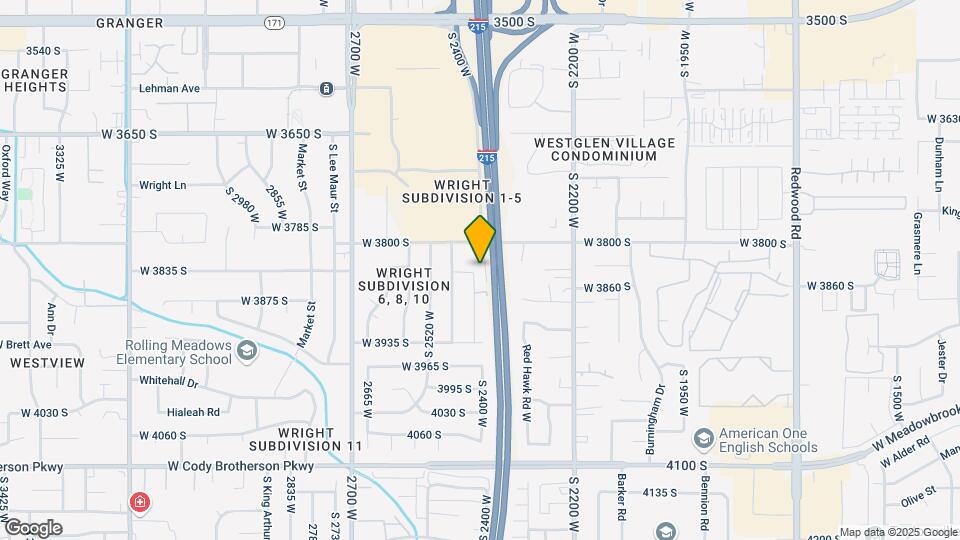 2411 W 3800 S Map and Location Details
