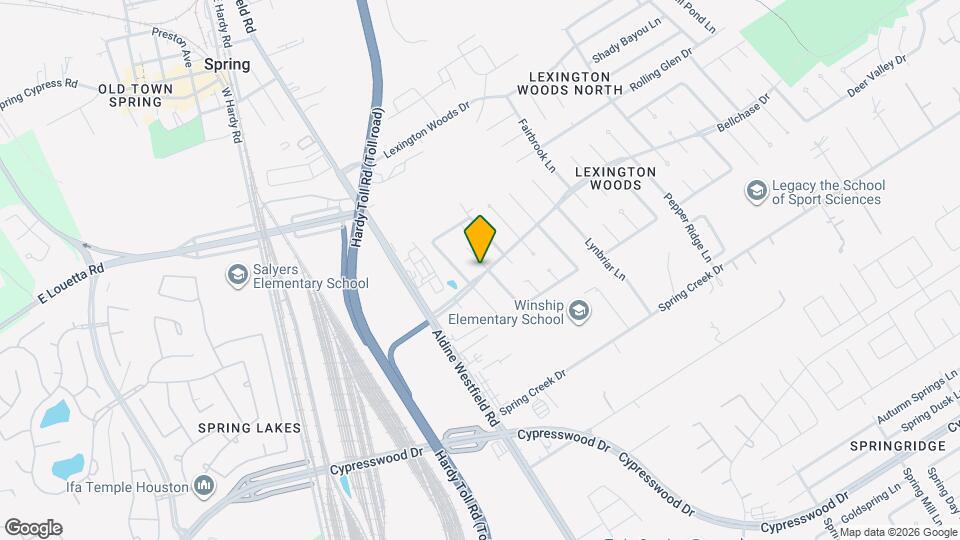 25503 Foxbriar Ln Map and Location Details