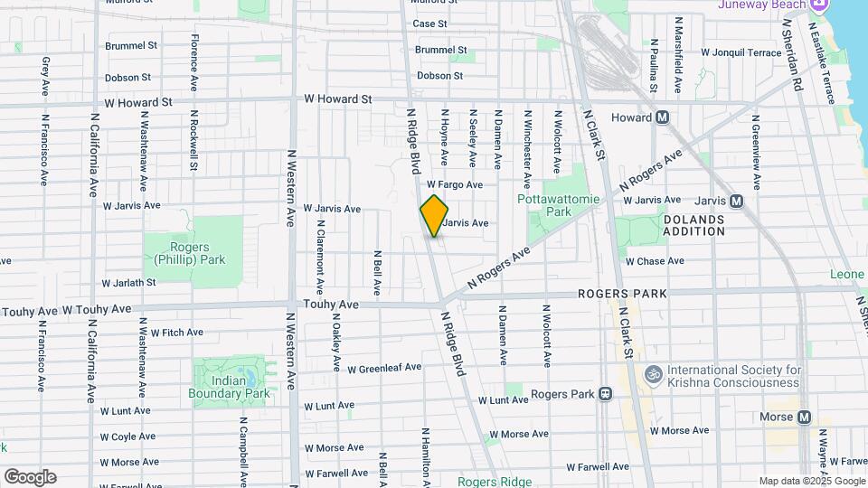 7301 N Ridge Blvd Map and Location Details