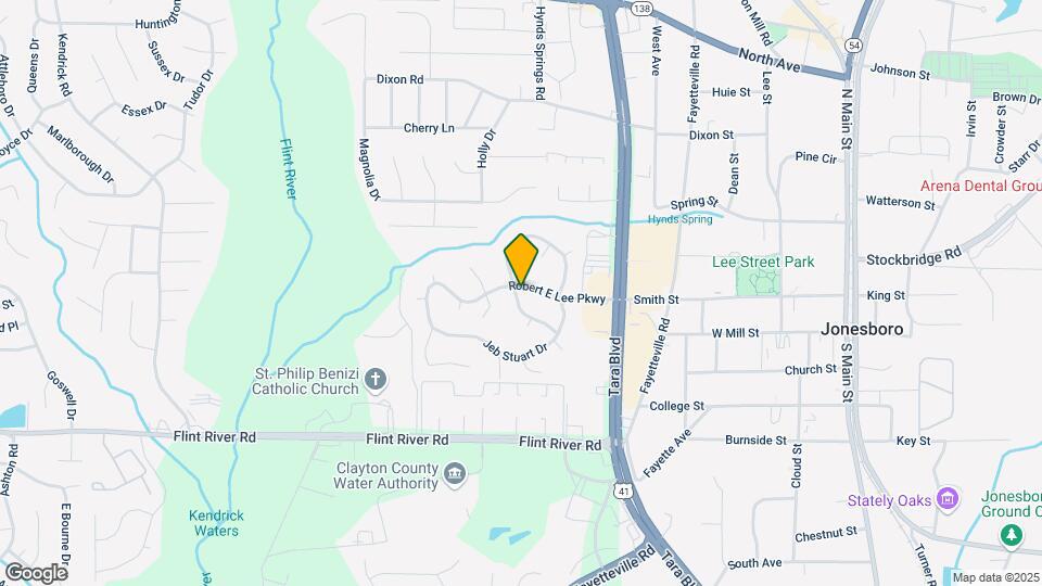 8598 Stonewall Jackson Dr Map and Location Details