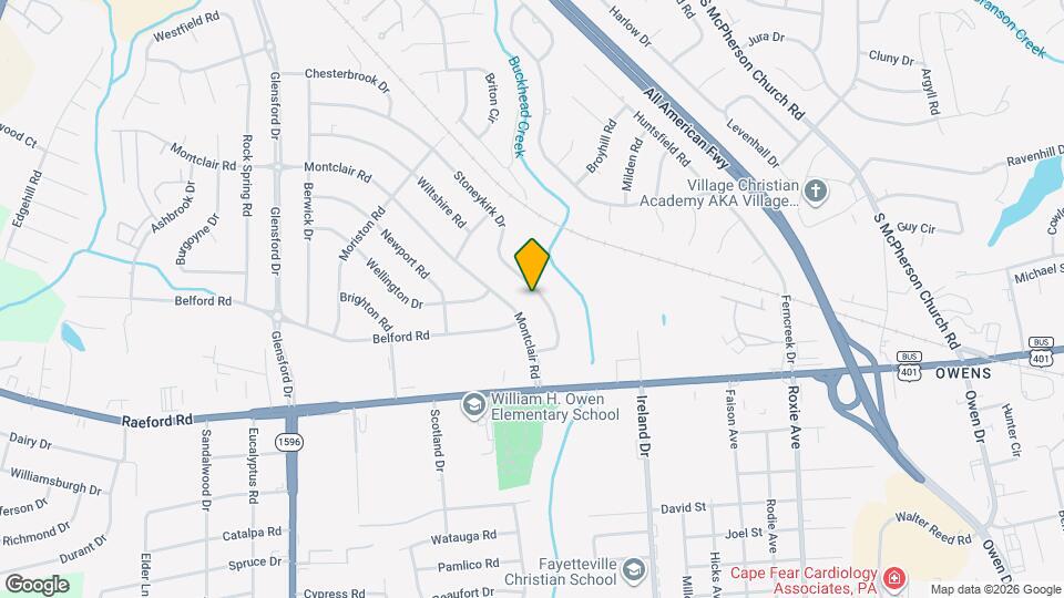 854 Stoneykirk Dr Map and Location Details