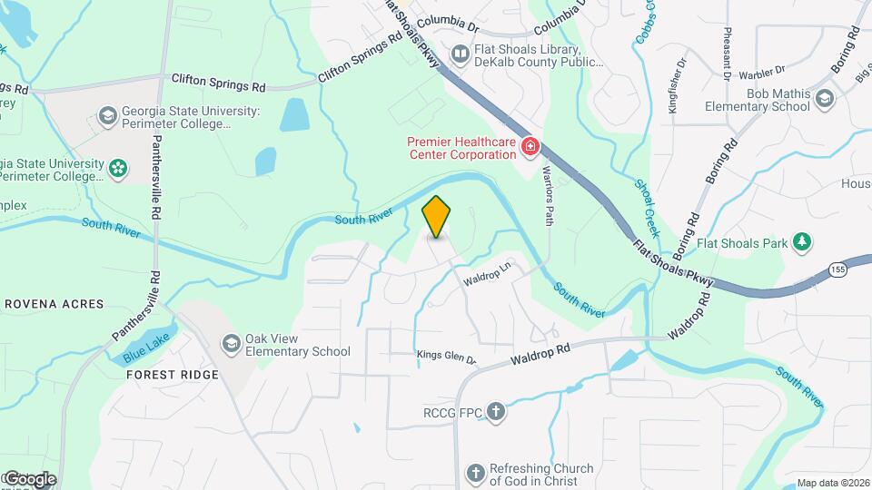 3021 Waldrop Cir Map and Location Details