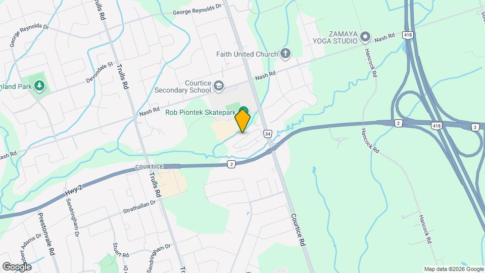 2800 Courtice Rd Map and Location Details