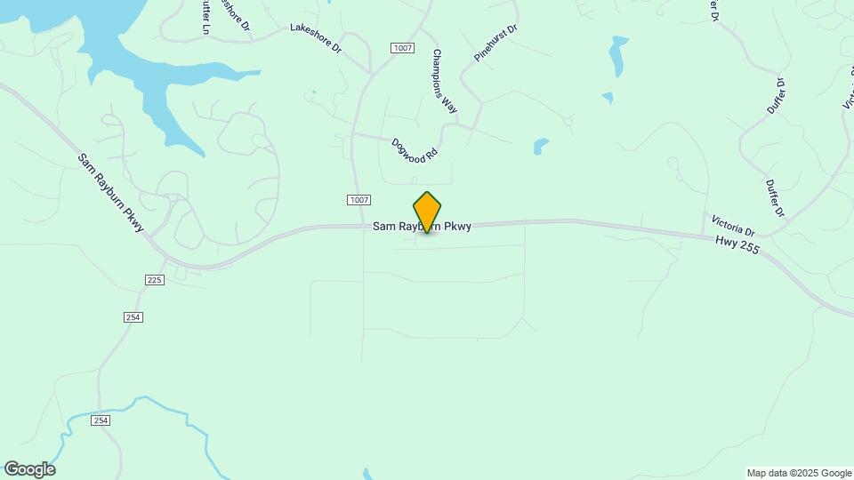 3205 Sam Rayburn Map and Location Details