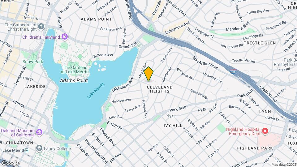 614 Brooklyn Ave Map and Location Details