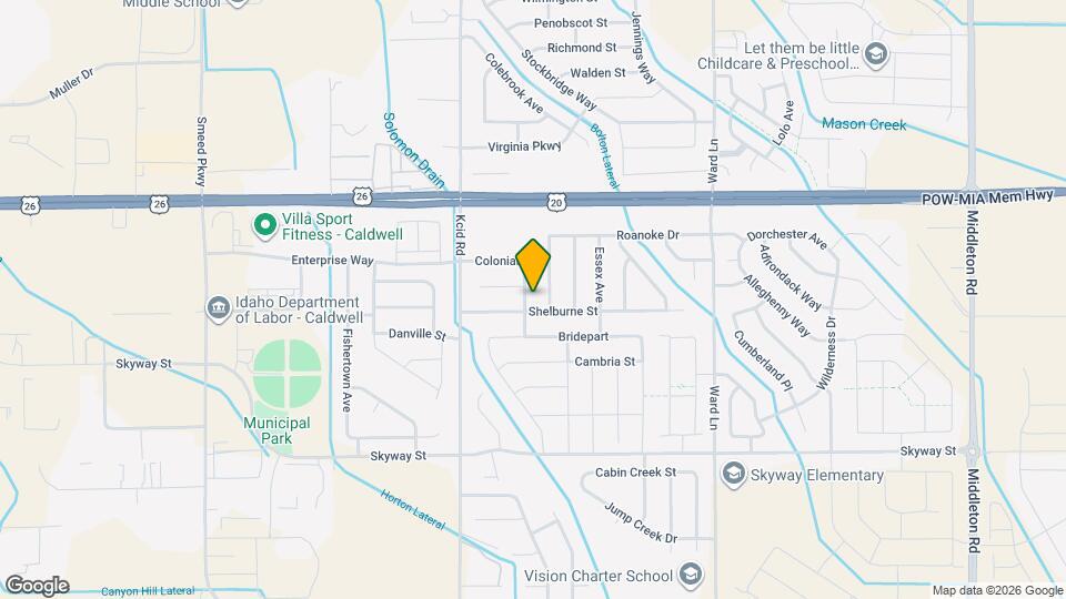 19800 Chesapeake Ave Map and Location Details