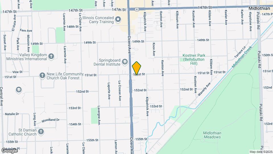 4741 W 151st St Map and Location Details