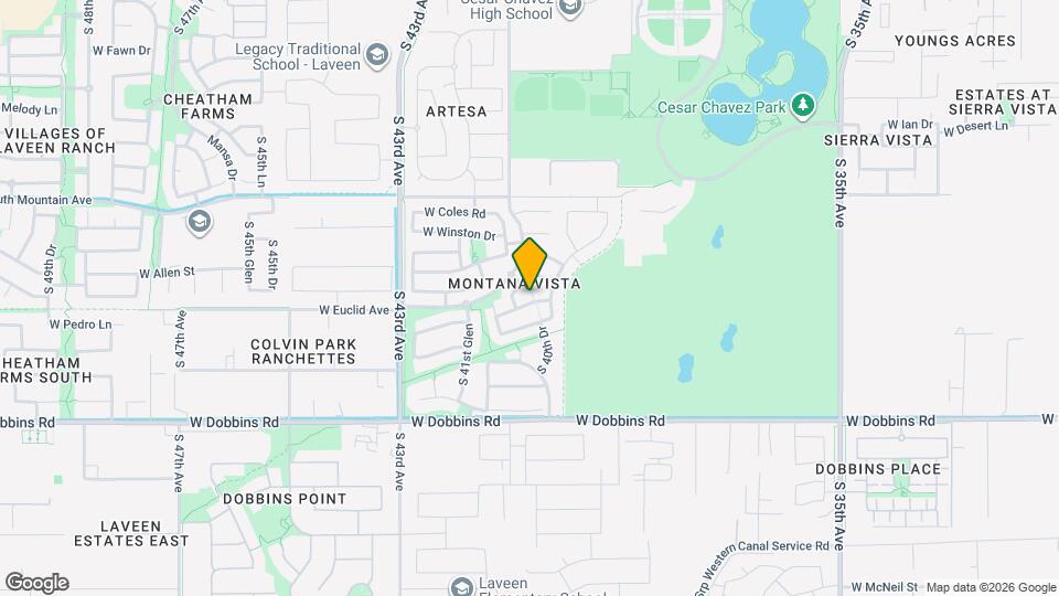 4028 W Pedro Ln Mapa y Detalles de la Ubicación