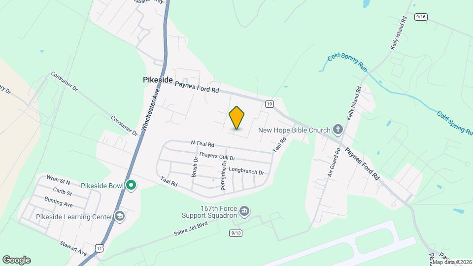 262 Corvette Dr Map and Location Details