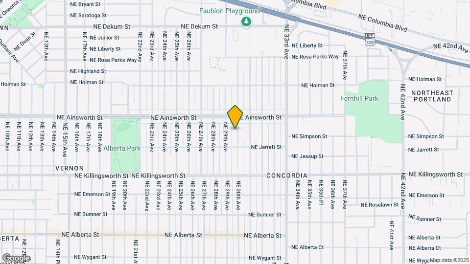 5903 NE 30th Ave Map and Location Details