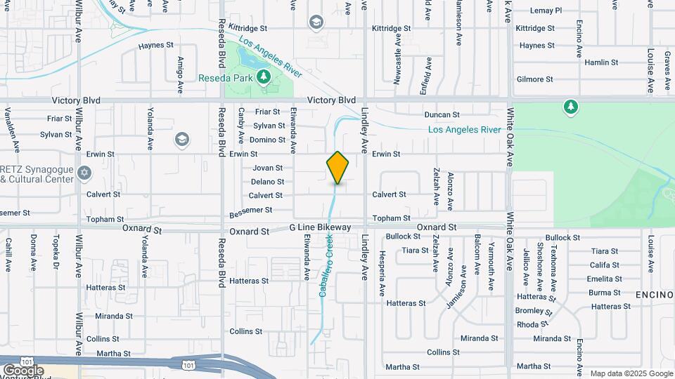 18149 Calvert St Map and Location Details