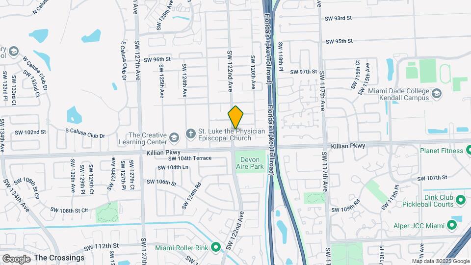 12161 SW 103rd St Mapa y Detalles de la Ubicación