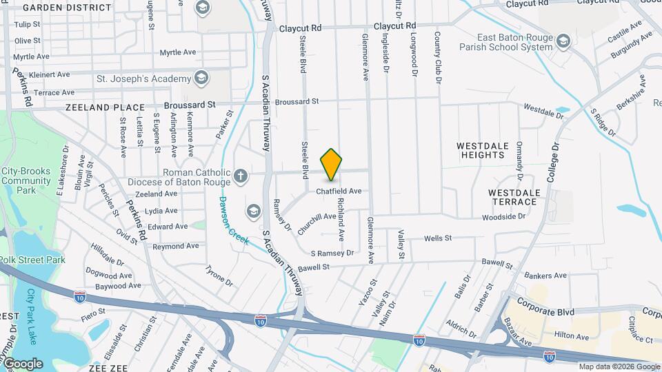 3955 Chatfield Ave Map and Location Details