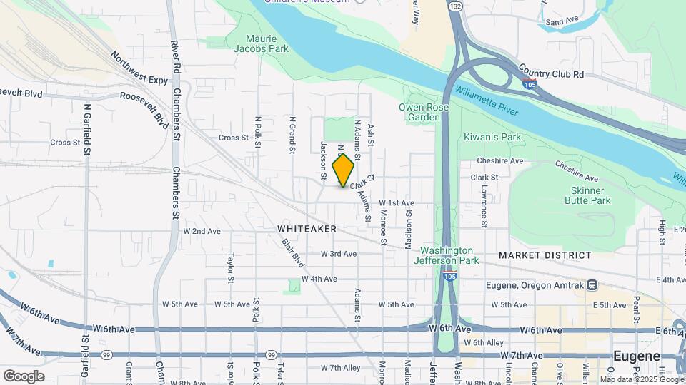 960 Clark St Map and Location Details