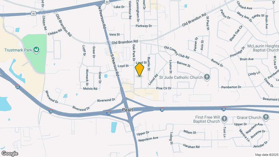 217 Pine Park Dr Mapa y Detalles de la Ubicación