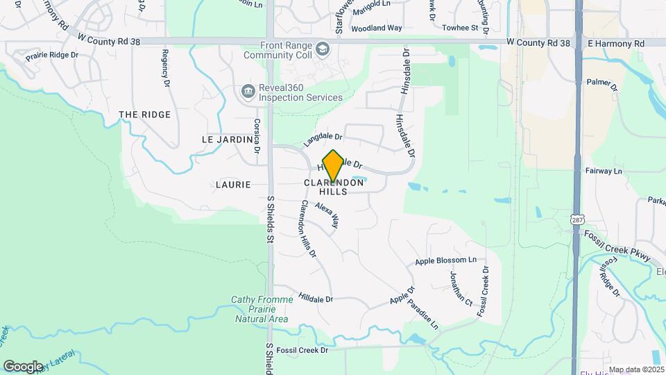 838 Ashford Ln Map and Location Details