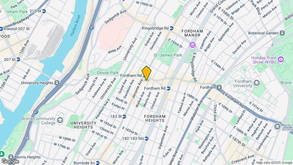2435-2447 Walton Ave Mapa y Detalles de la Ubicación