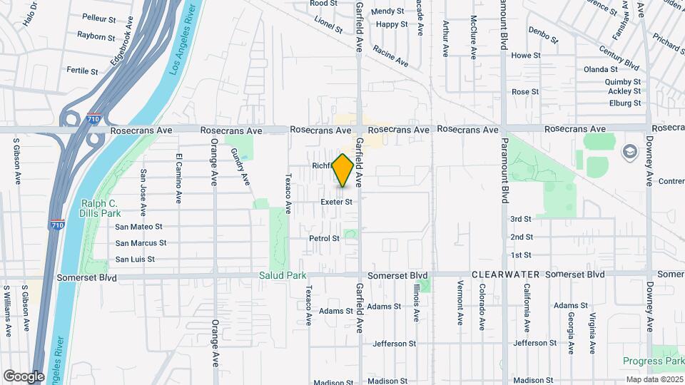 7327 Exeter St, Unit 104 Map and Location Details