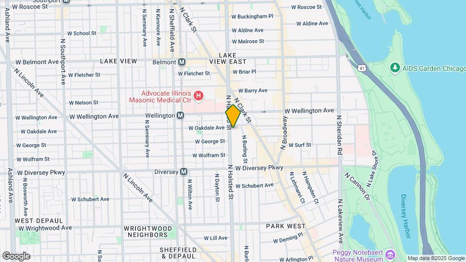 2919 N Halsted St Map and Location Details