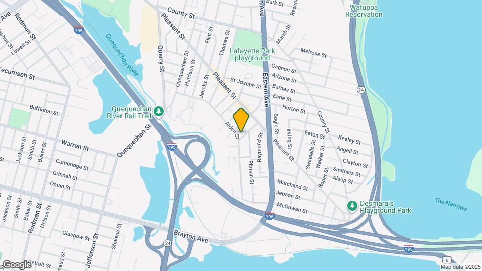 93 Webster St Map and Location Details