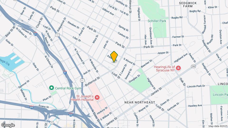106 Josephine St Mapa y Detalles de la Ubicación