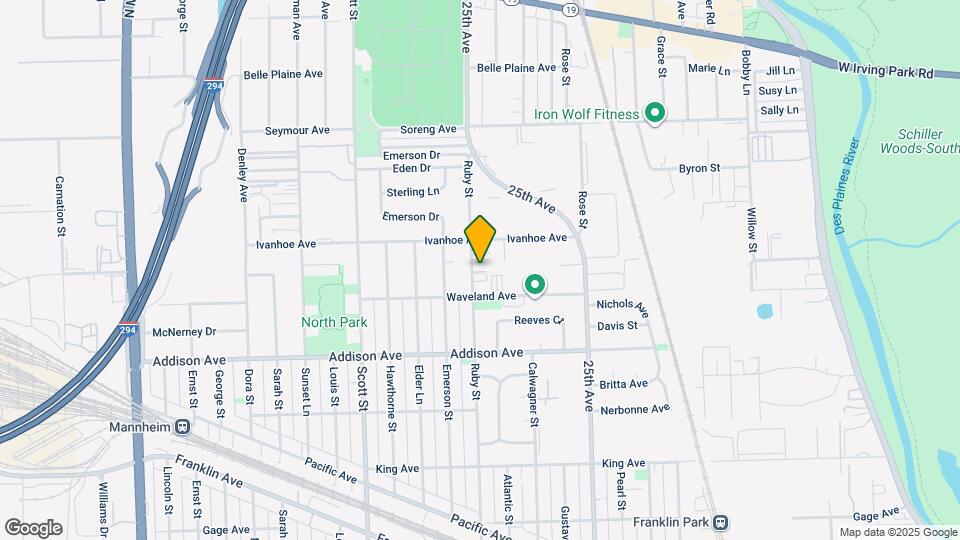 3723 Ruby St Map and Location Details