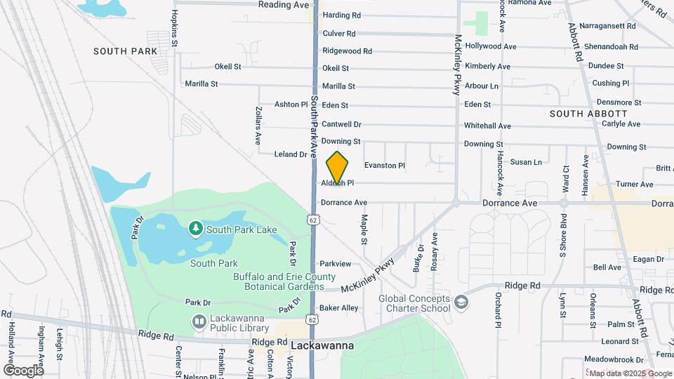 35 Aldrich Pl, Unit Upper Map and Location Details