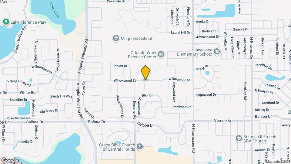 1843 Rushwood Ct Map and Location Details
