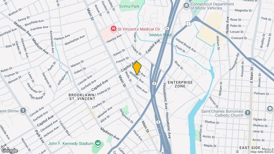 190 Whitney Ave Mapa y Detalles de la Ubicación