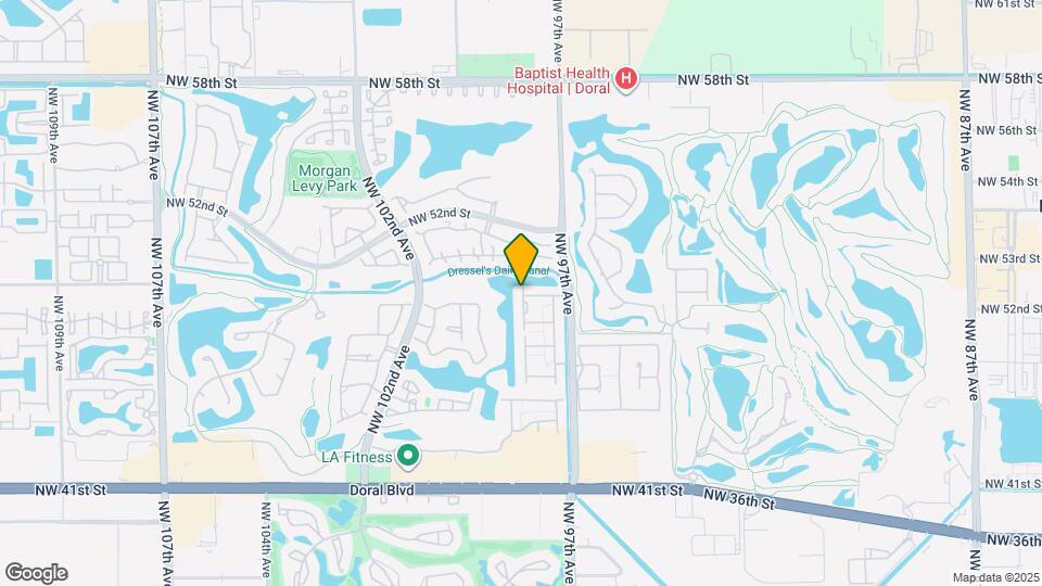 4990 NW 97th Pl Map and Location Details