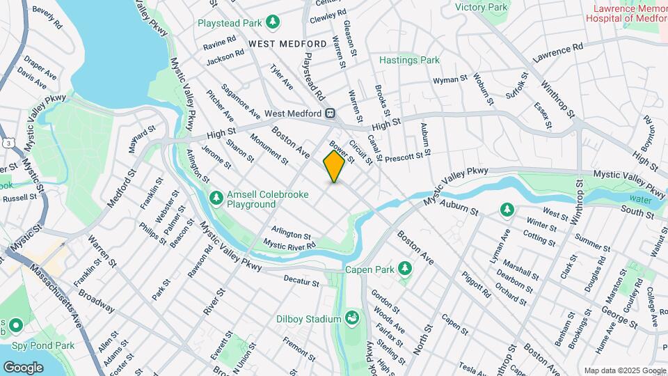 30 Holton St, Unit 1 Map and Location Details