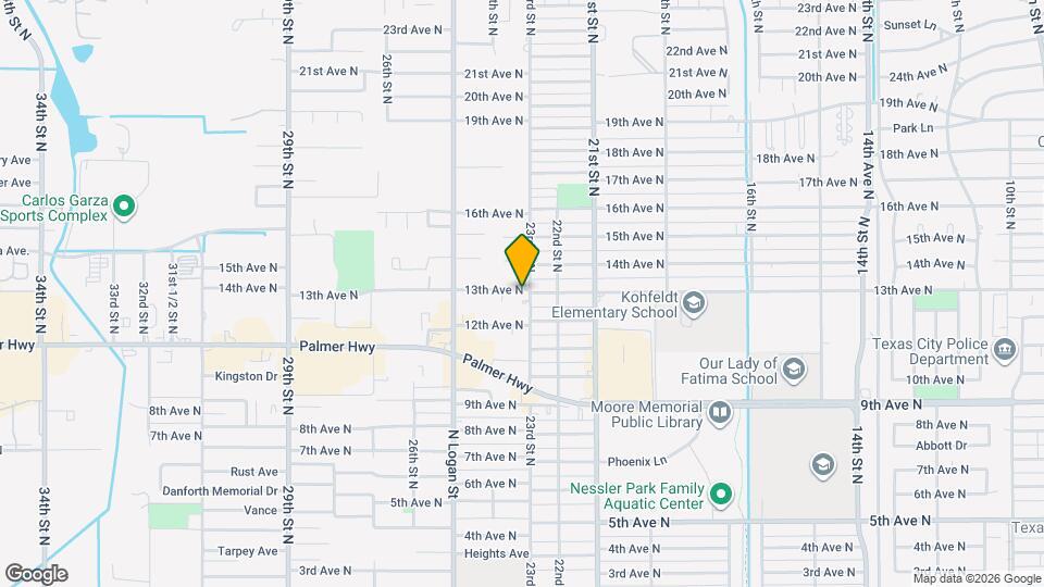 1231 23rd St N Map and Location Details