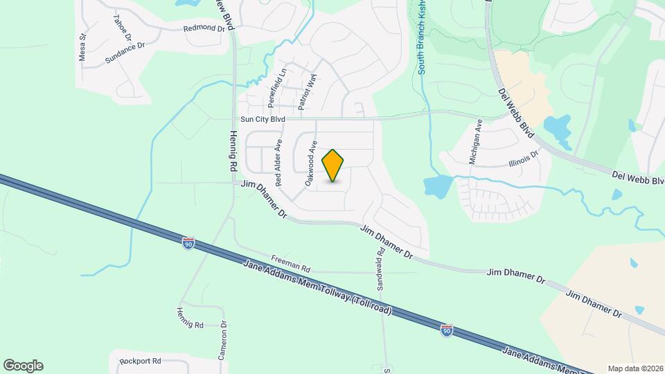 13540 Yellow Pine Dr Map and Location Details