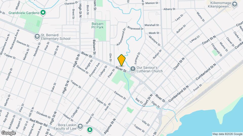 376 River St Map and Location Details