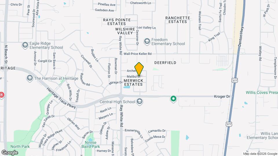 5308 Malibu St Map and Location Details