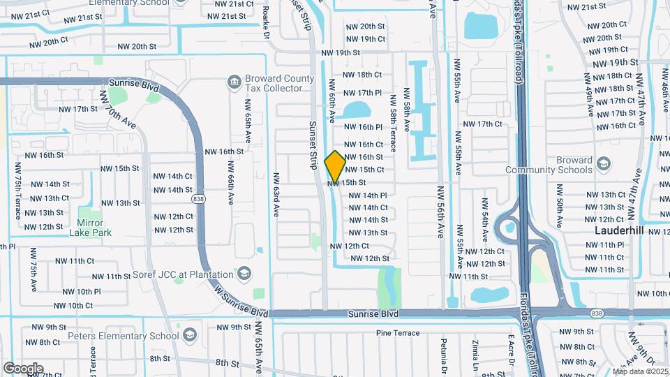 1491 NW 60th Ave Map and Location Details