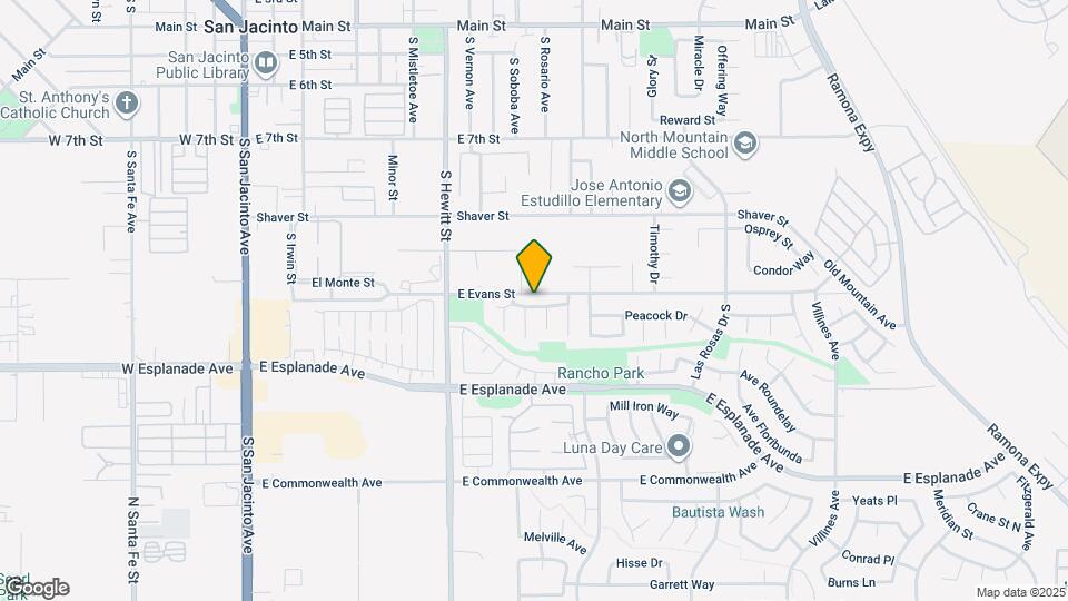 801 Chatham Way Map and Location Details