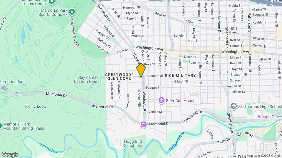 505 Westcott St Map and Location Details