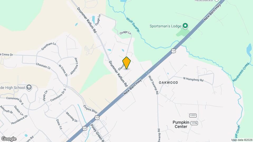 110 Elwood Rd Map and Location Details